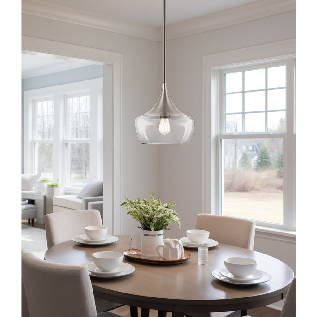 Ava 13' Modern Industrial Schoolhouse Pendant Light