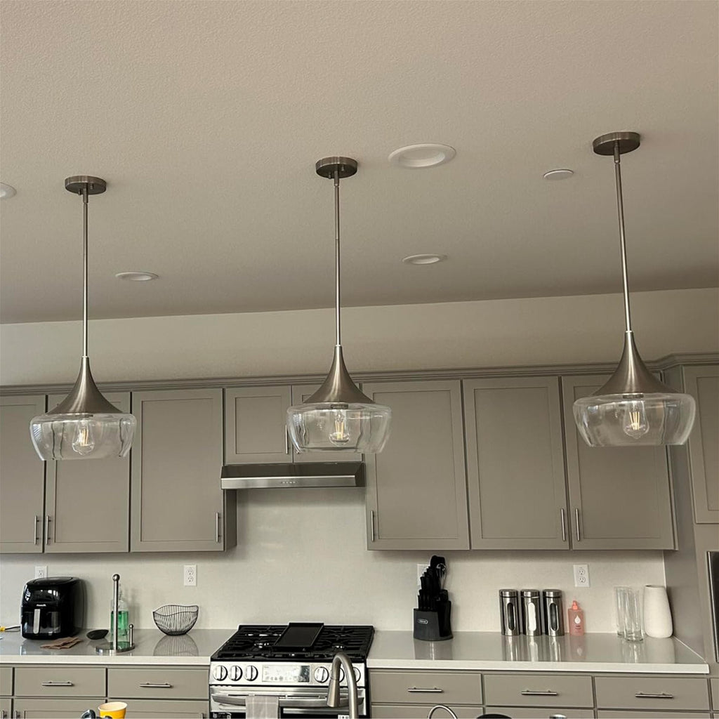 Ava 13' Modern Industrial Schoolhouse Pendant Light